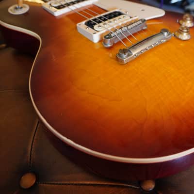 2016 Gibson Les Paul Standard R8 / Aged Ice Tea / Killer Top!! image 8