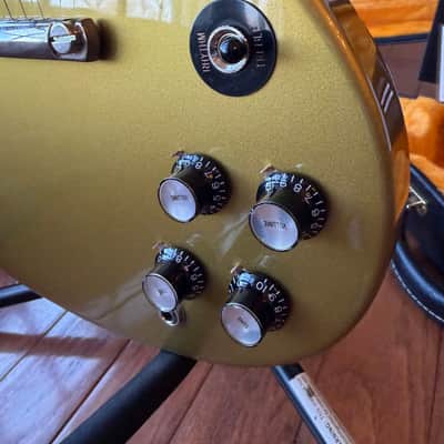 2020 Gibson Custom Shop SG Standard 3 Pickup Double Gold Factory Stinger - Gold Top image 5