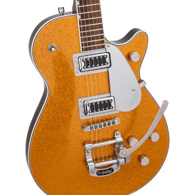 Gretsch G5230T Electromatic Sparkle Jet Electric Guitar - Gold Sparkle image 3