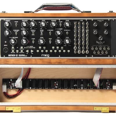 Moog Mother 32 Expanded Eurorack System + 6U Powered Eurorack Case / DSI Character Module image 1