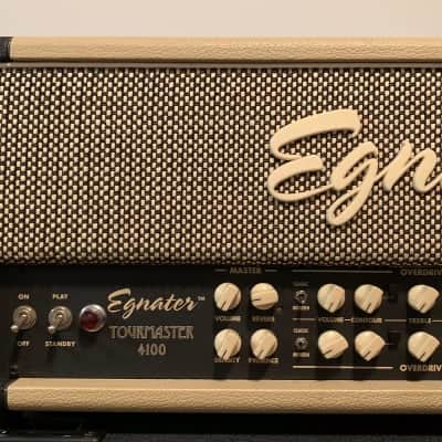 Egnater Tourmaster 4100 100w 4-Channel Guitar Head 2010s - Black/Blonde image 2