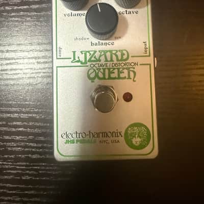 Electro-Harmonix / JHS Nano Lizard Queen Octave Fuzz 2023 - Present Silver / Green image 1