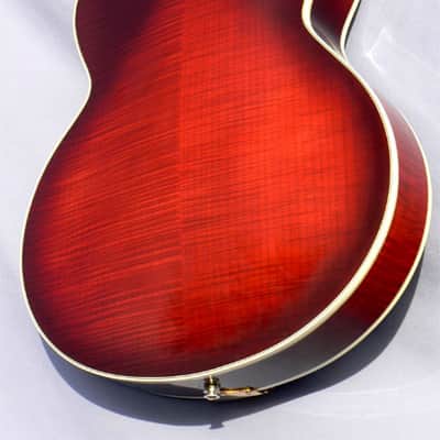 1994 Gibson LeGrand: Rare Dark  Wineburst Finish, Johnny Smith Successor, Highly Flamed, Best Buy! image 4