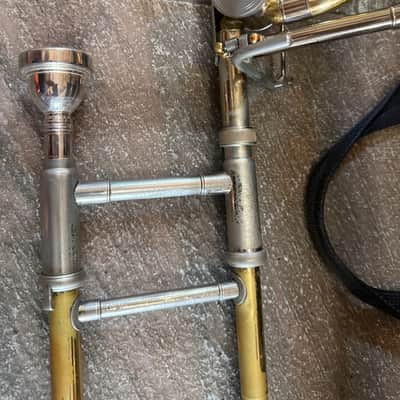 Yamaha YSL-682G trigger Trombone, Large bore. Made in Japan image 4