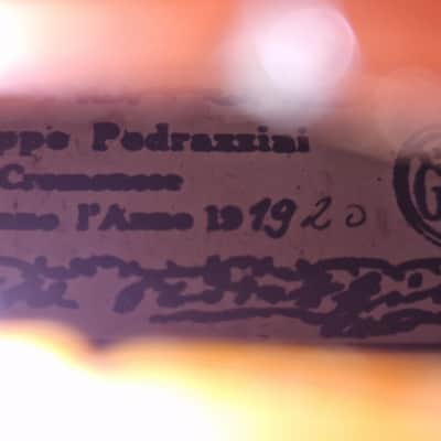 Early 20th century central european violin – labelled Giuseppe Pedrazzini – 350 mm LOB image 16