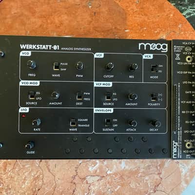 Moog Werkstatt-Ø1 Analog Synthesizer Kit 2020 - Present - Black image 1