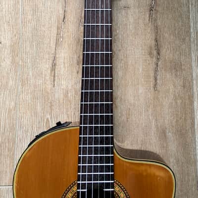 Takamine CP-132SC 1990 MIJ Natural Classical Electric vintage guitar w/ HSC image 3