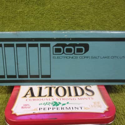 DOD FX-90 Delay box top only, 1980's or 1990's, blue, Cipollina image 3