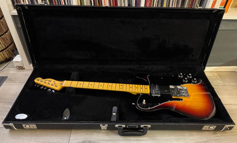 2012 Fender American Vintage '72 Telecaster 3-Color Sunburst Ash Maple UPGRADES CuNiFe Wide Range Tele USA G&G Bone Nut 3-Tone