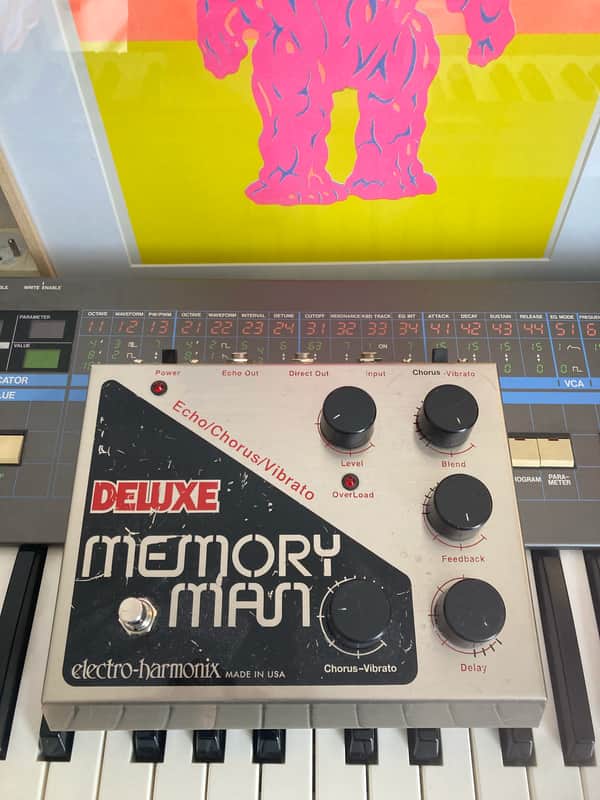 Electro-Harmonix Deluxe Memory Man Reissue 1996 - 2007 - Silver image 1