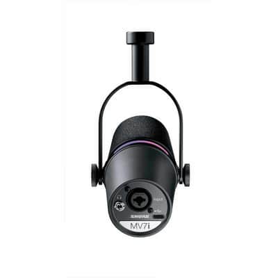 SHURE MV7I Bureau / Podcast - Microphone avec interf image 2