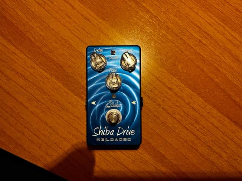 Suhr Shiba Drive Reloaded 2010s - Blue Swirl image 1