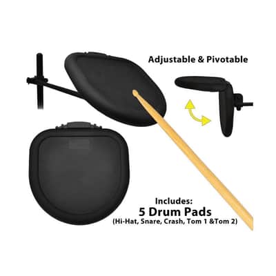 Pyle - 5-Pad Digital Drum Set Electronic Drum Machine System - PED041 image 5