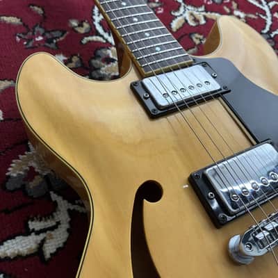 1978-1979 Yamaha SA700 Super Axe Semi-Hollow ES-335 Style Natural MIJ Japan image 3