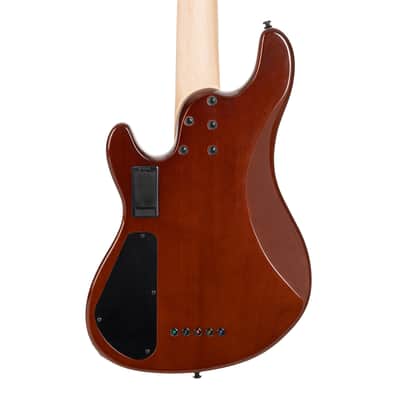Cort GB-Fusion 5-String Bass Guitar - Antique Brown Burst image 7