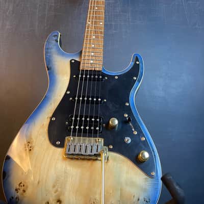 Michael Kelly Custom Collection '60s Burl Ultra Electric Guitar, Pau Ferro Fingerboard image 7
