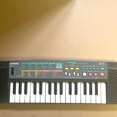 Casio SA-35 32-Key Portable Synthesizer 1992 - Black
