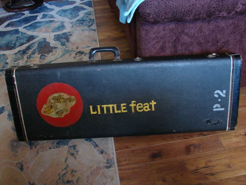 Fender  Stratocaster Telecaster guitar case  1960's -early 70's  LITTLE FEAT !