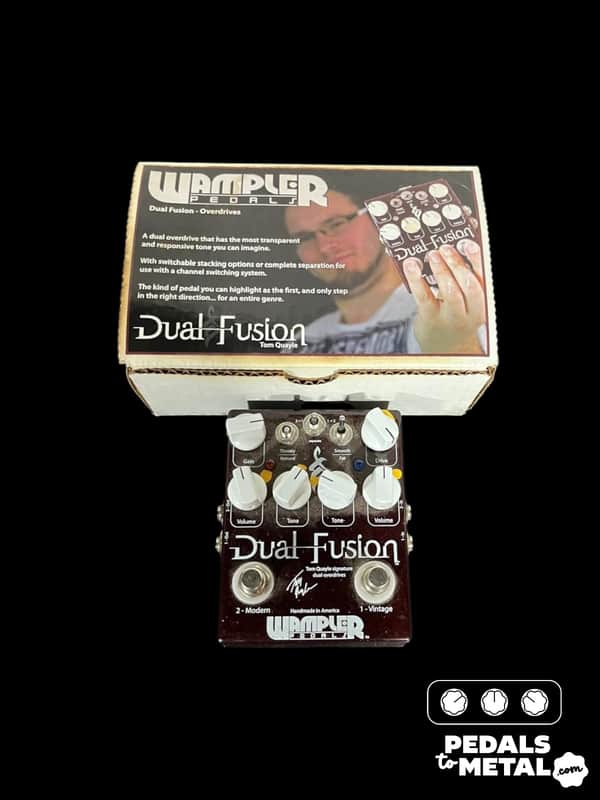 Wampler Dual Fusion Tom Quayle Signature Overdrive -x10095 image 1