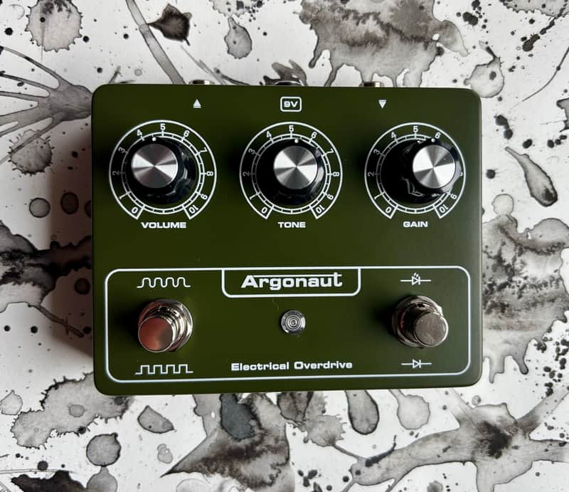 Argonaut Guitar Components Electrical Overdrive - Army Green image 1