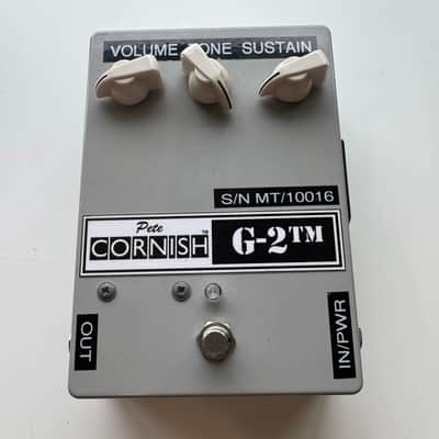 Pete Cornish G-2 Distortion – SN: MT 10016 – Volume/Tone/Sustain – Warranty Seal Intact – Excellent image 1