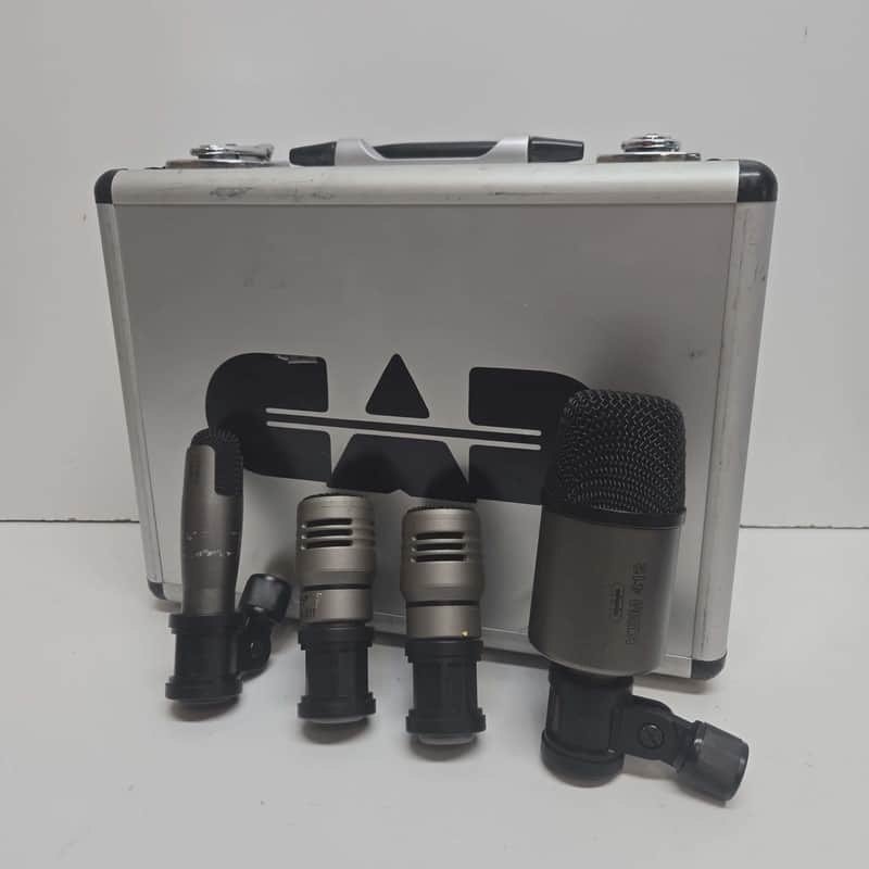 CAD KBM412(1) + ICM417(1) + TSM411(2) Drums Microphones 2010-2020 - Silver image 1