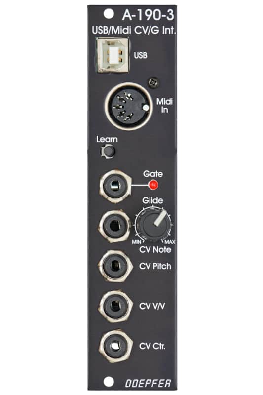 Doepfer A-190-3v USB/Midi to CV/gate interface eurorack module, vintage edition image 1