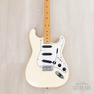 1984 Fender Stratocaster ‘72 Vintage Reissue ST72-55 Olympic White E-Serial, Japan MIJ Fujigen image 2