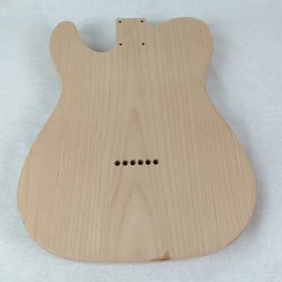 ML One Piece American Alder Telecaster Body Vintage Tele Body image 6