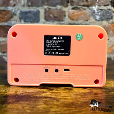 Joyo 5W Rechargeable Mini Guitar Amp - Cherry Blossom Pink image 3