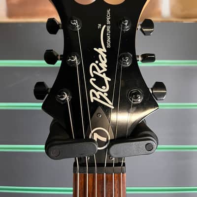 BC Rich Mick Thomson M7 Black Signature Electric Guitar image 7