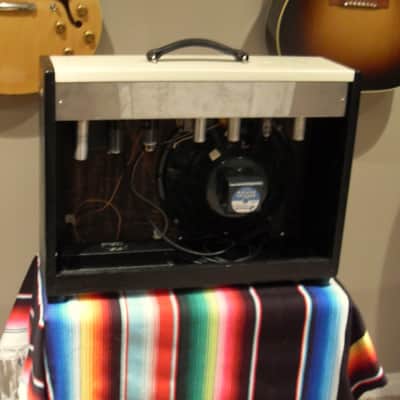 1965 Airline Tremolo Reverb 6V6 Amplifier by Valco Supro Amp image 14