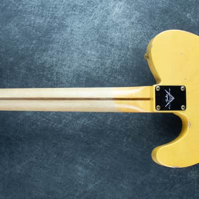 Fender Custom Shop 54 Tele Relic 10/56 V Neck Faded Nocaster Blonde ~ Secondhand image 3
