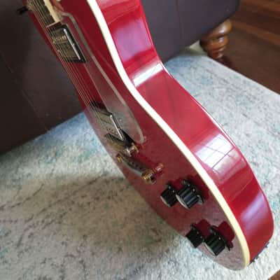 DeArmond M-72 2001 - Transparent Red Flame Maple image 16