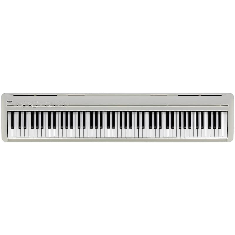 Kawai ES120 88-Key Portable Digital Piano with Responsive Hammer Compact Action and Built-in Speaker System and Bluetooth MIDI, Light Gray image 1