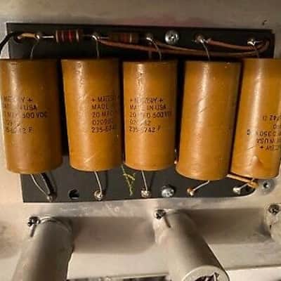 Fender Bandmaster "Drip Edge" 50-Watt 2-Channel Guitar Amp Head 1968 - 1969 - Silverface image 15