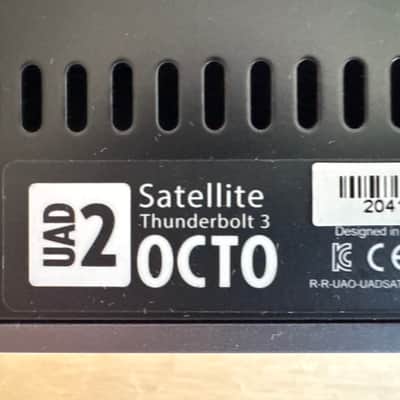 Universal Audio UAD-2 Satellite Thunderbolt 3 OCTO Core Desktop DSP Accelerator 2019 - Present - Gray image 3