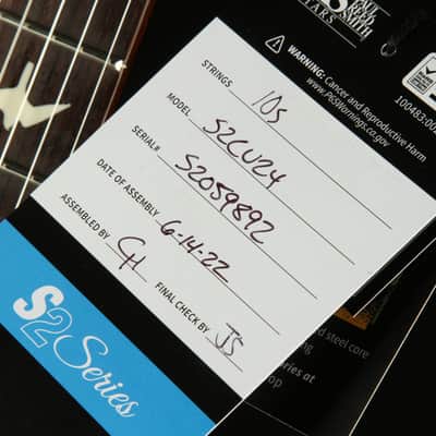 PRS S2 Custom 24 - Eriza Verde Smokeburst imagen 17