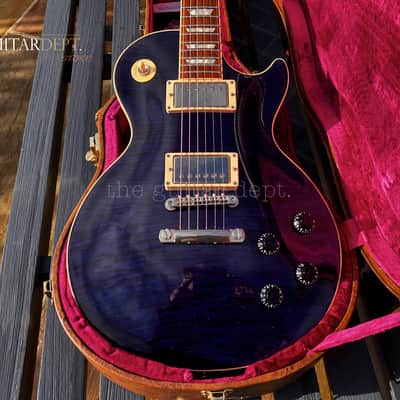 ♚SUPER RARE♚2012 Gibson CUSTOM SHOP Les Paul Standard 'AAAAA' FIGURED♚8.9LB♚COBALT BLUE image 21