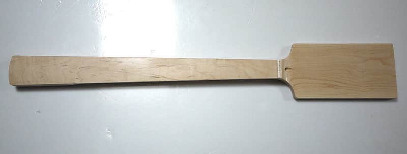 EDEN 30" Short Scale Fretless Paddle Bass Neck Maple/Maple NO Inlay image 1