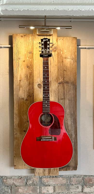 Gibson J45 Standard Cherry Red Custom Color