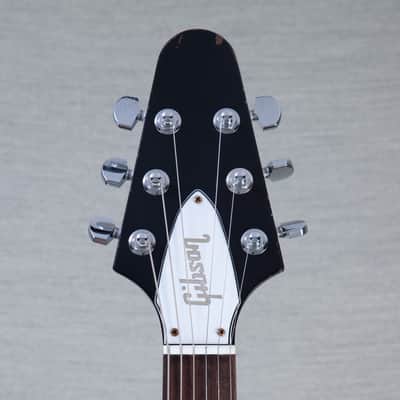 Gibson Custom Shop Kirk Hammet 1979 Flying V Electric Guitar - Ebony - #KH109 image 3