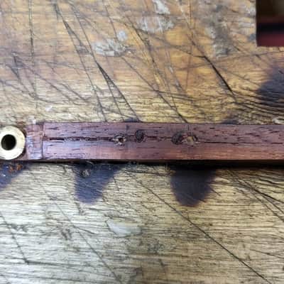 Vintage RARE 1965 Supro National Sahara Belmont Adjustable Bridge Luthier Guitar Parts image 7