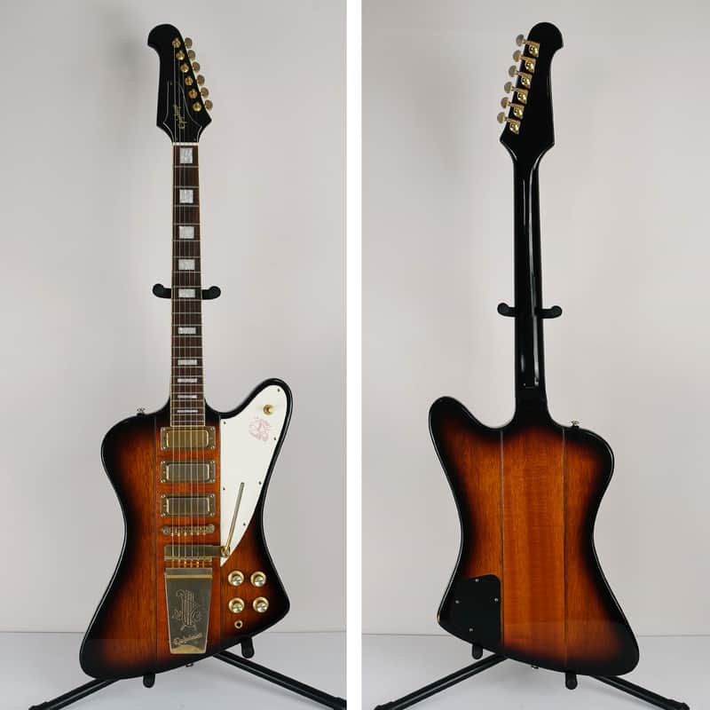 2004 Epiphone Firebird VII 1963 Reissue Sunburst Made In Korea MIK