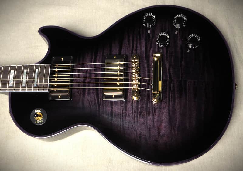 Gibson Ltd Ed Les Paul Custom Purple Widow image 1