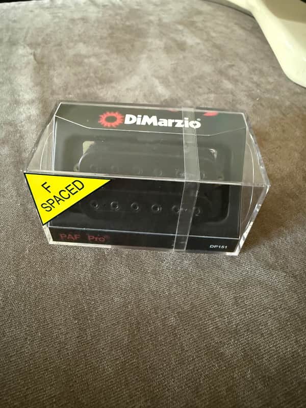 DiMarzio DP151FBK PAF Pro F-Spaced Humbucker - Black image 1