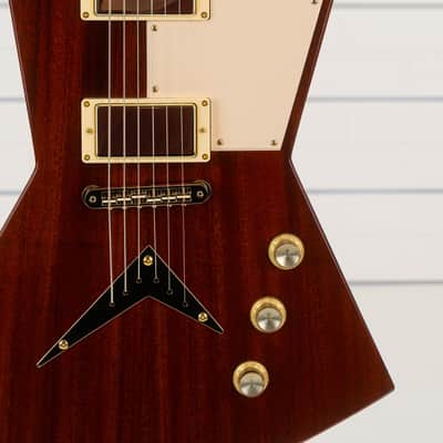 Dean USA Zero Pickguard Limited Edition Electric Guitar, Ebony Fingerboard, Mahogany Gloss Natural image 15