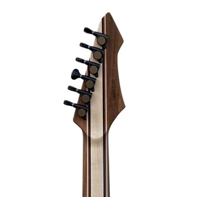 10S HuYang (Mega Soul) Single Humbucker Baritone – HYMM Custom Electric Guitar - Satin Black image 7