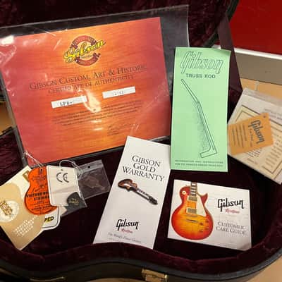 Gibson Les Paul Custom LPB3 Ebony R7 Black Beauty Historic del 2006 image 8
