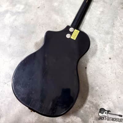 RARE Silvertone / Supro / Valco Artist Rhythm Tone "Art Deco" Electric Guitar (1958, Black & Gold) image 22